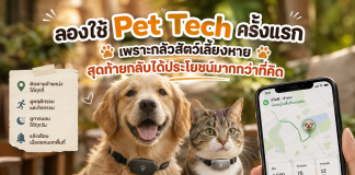 ลองใช้ Pet Tech ครั้งแรก เพราะกลัวสัตว์เลี้ยงหาย สุดท้ายกลับได้ประโยชน์มากกว่าที่คิด