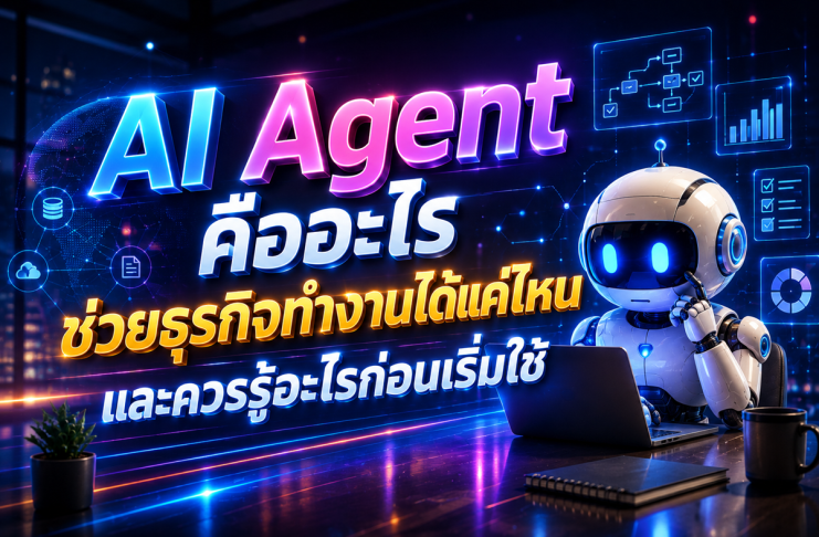 AI Agent คืออะไร ช่วยธุรกิจทำงานได้แค่ไหน และควรรู้อะไรก่อนเริ่มใช้